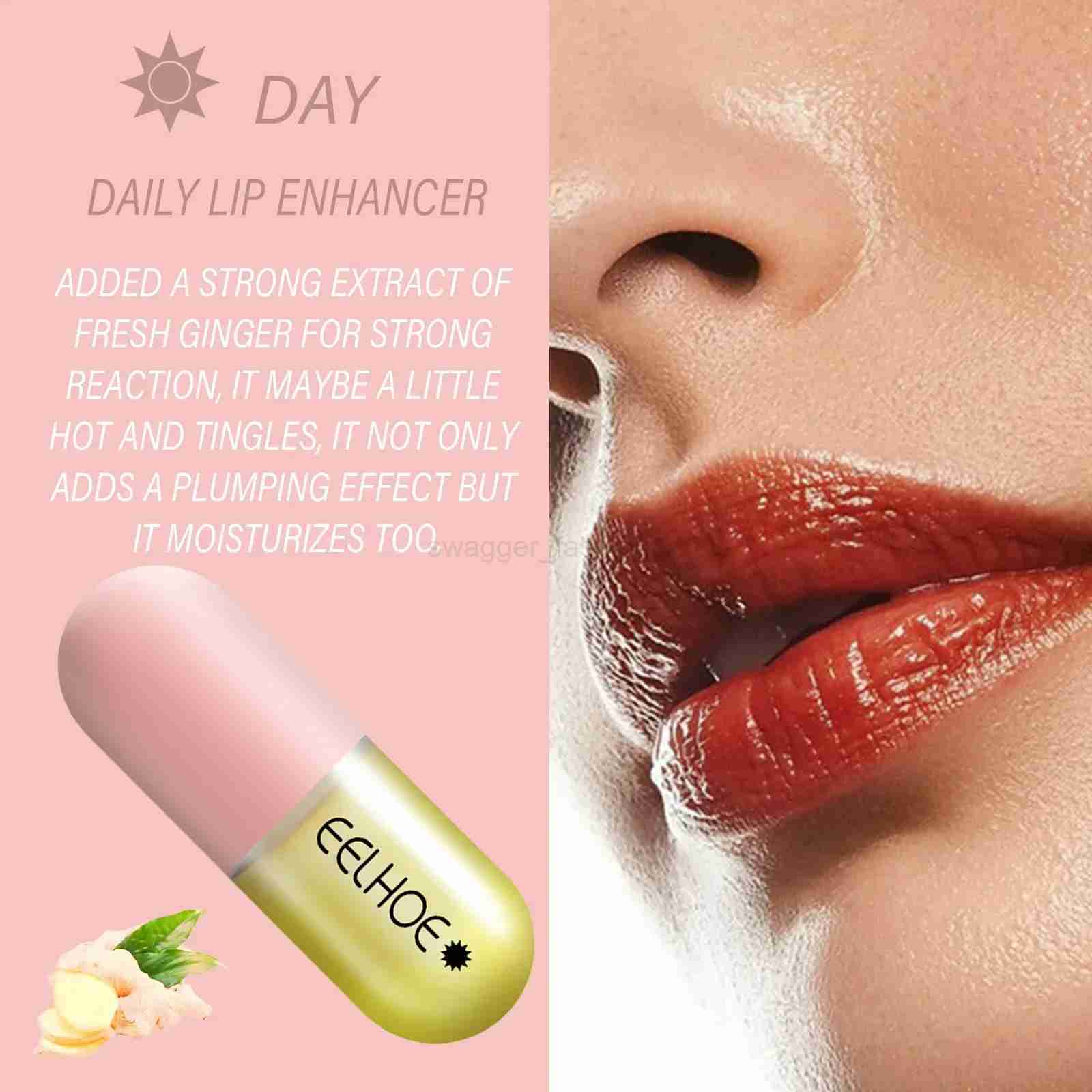Lip Plump Serum Increase Lips Elasticity Fast Volumising Essential Oil Reduce Fine Lines Moisturizing Nourish Sexy Lip Care NewXJ240812