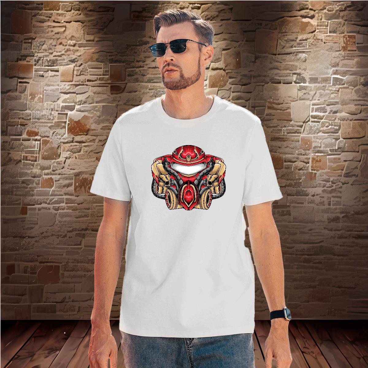 Comfortable Men Tees ET 230g Pure Cotton Spring Summer Breathable Crew Neck Men T Shirts DIY Anime Customized Tee Shirt