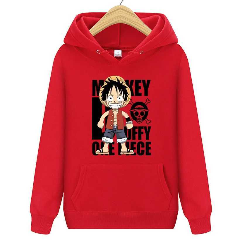 Classic anime character printed hoodie mens and womens personalized fashion hoodie hip-hop street loose hoodieW240724