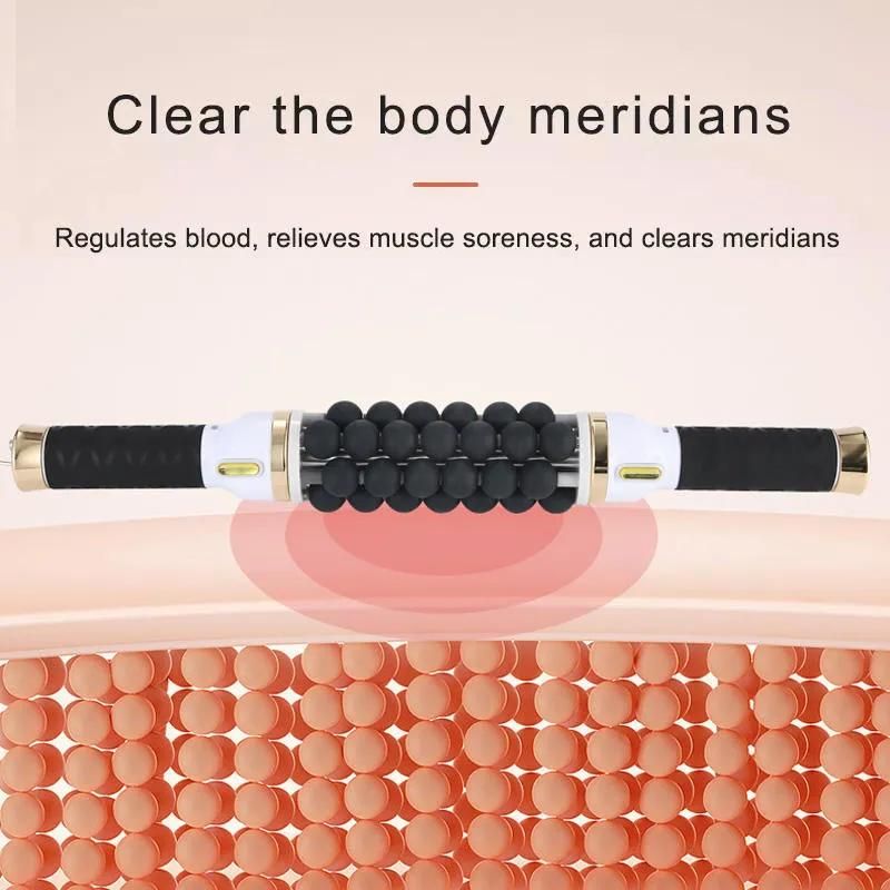 Latest 360 Degree Rotation Slimming Portable Micro-vibration Roller Massage Body Sculpt Lymphatic Detoxification Massager Anti Cellulite Apparatus