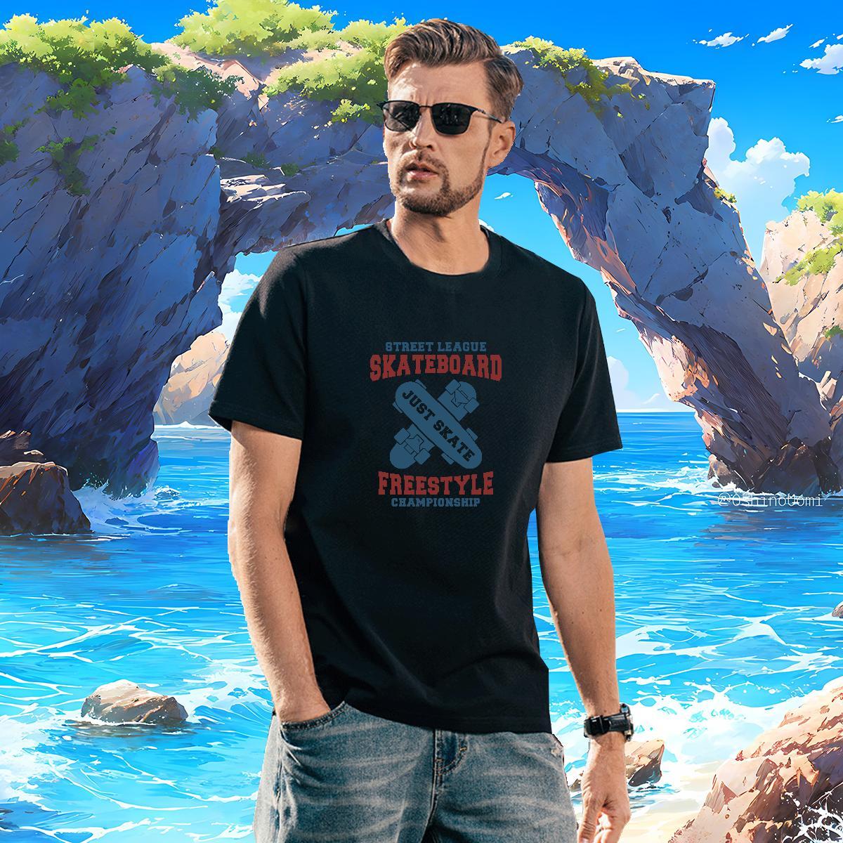 Cool Design Tshirt for Man Woman letter 230g Cotton Daily Wear Breathable T-Shirts Graphic Classic Top Tees