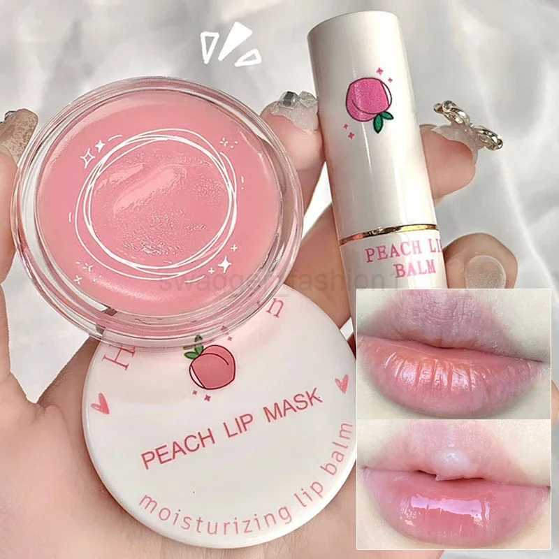 Colored Lip Balm Moisturizing Anti-dry Lip Balm Easy To Carry Anti-cracking Lipstick Colored Lip Tint Makeup Lip Care CosmeticsXJ240812
