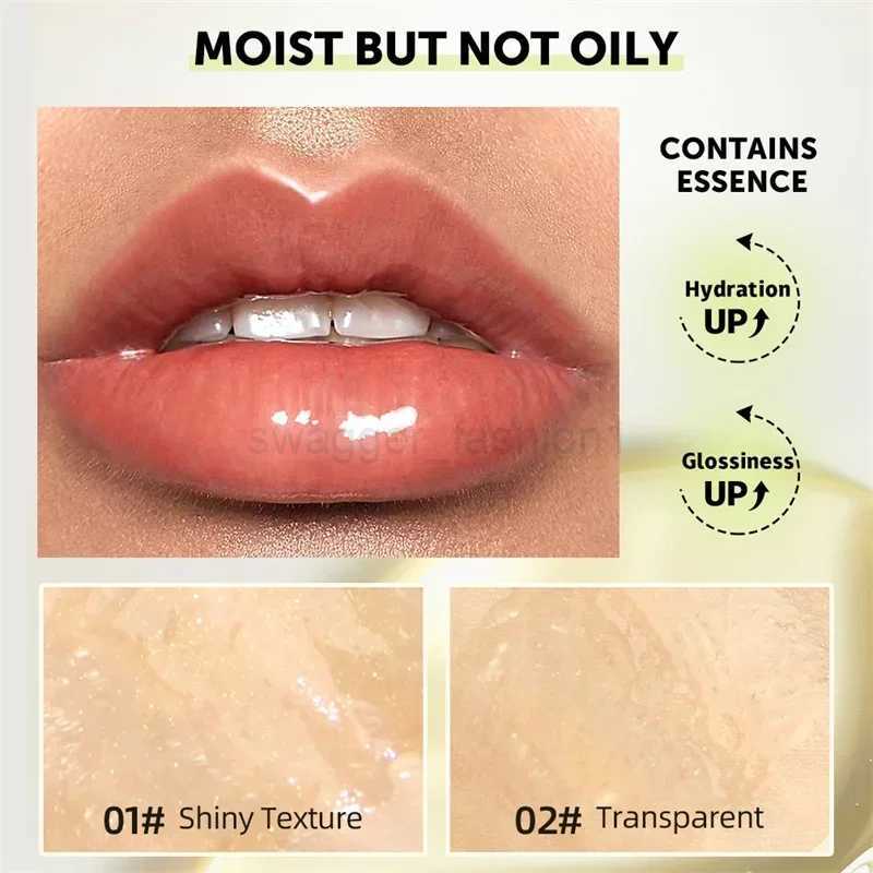 Honey Shiny Lip Oil Moisturizing Anti-dry Lip Balm Easy To Carry Anti-cracking Water Gloss Hydrating Lipstick Lip Care CosmeticsXJ240812