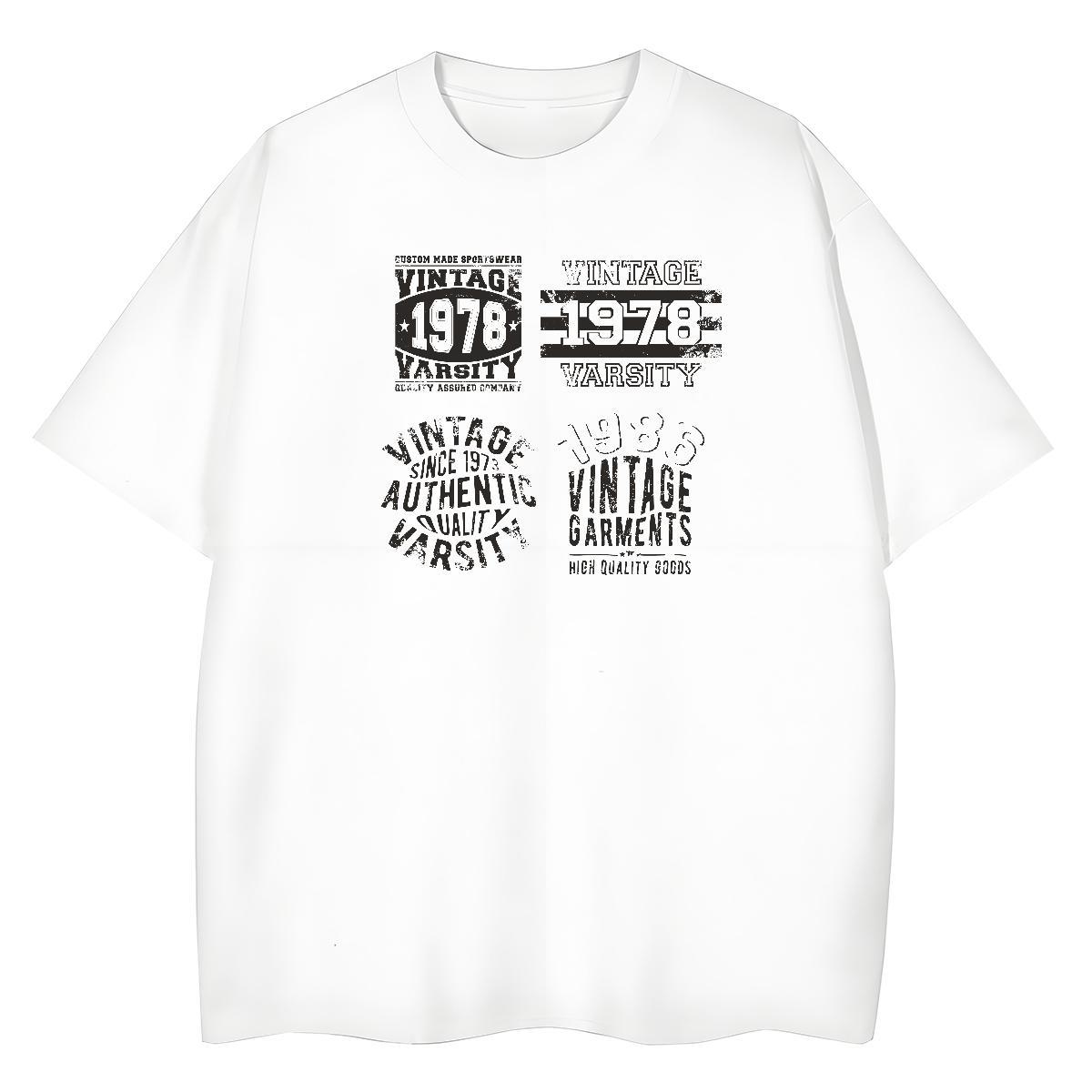 Soft Mens Tshirts Daily Wear 100% Cotton 230g Custom Print Oversized Breathable Short Sleeve letter Man T Shirts 2024 Summer Clothings