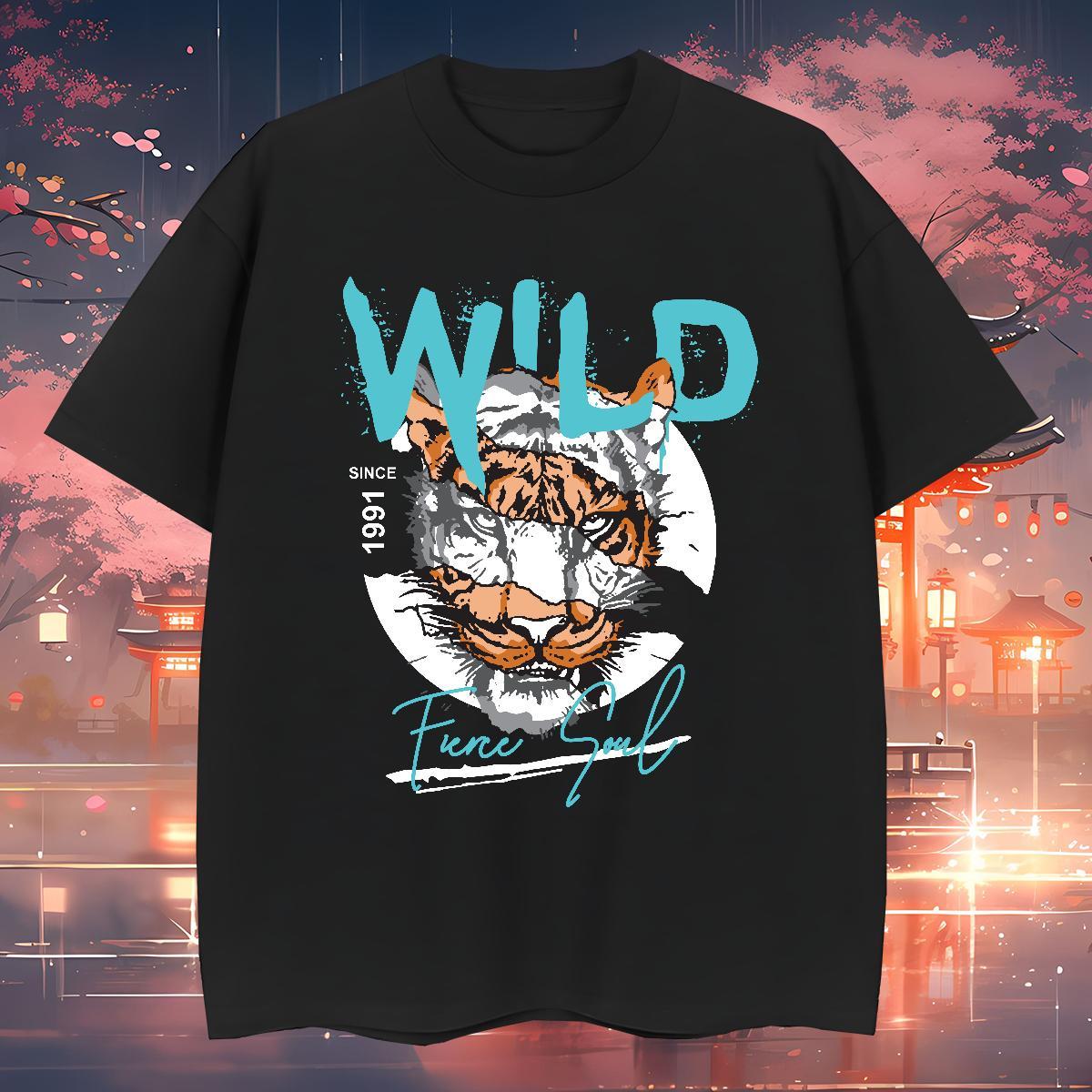 Loose Fit T shirt Breathable Crew Neck Beach Oversized 100% Cotton 230g Mens Tshirts Classic Clothings