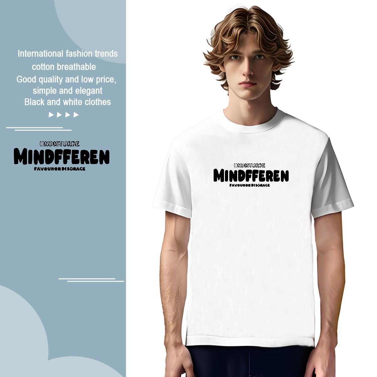 Fashion New 230g Pure Cotton T Shirt For Man letter Spring Summer Men Tees Polos Breathable Crew Neck Free Shipping Floral Print