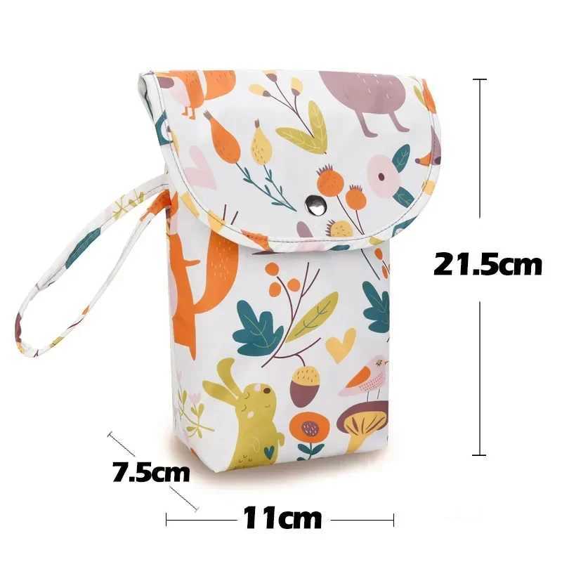 New waterproof reusable baby diaper bag baby handbag large capacity mother diaper storage bag W240812