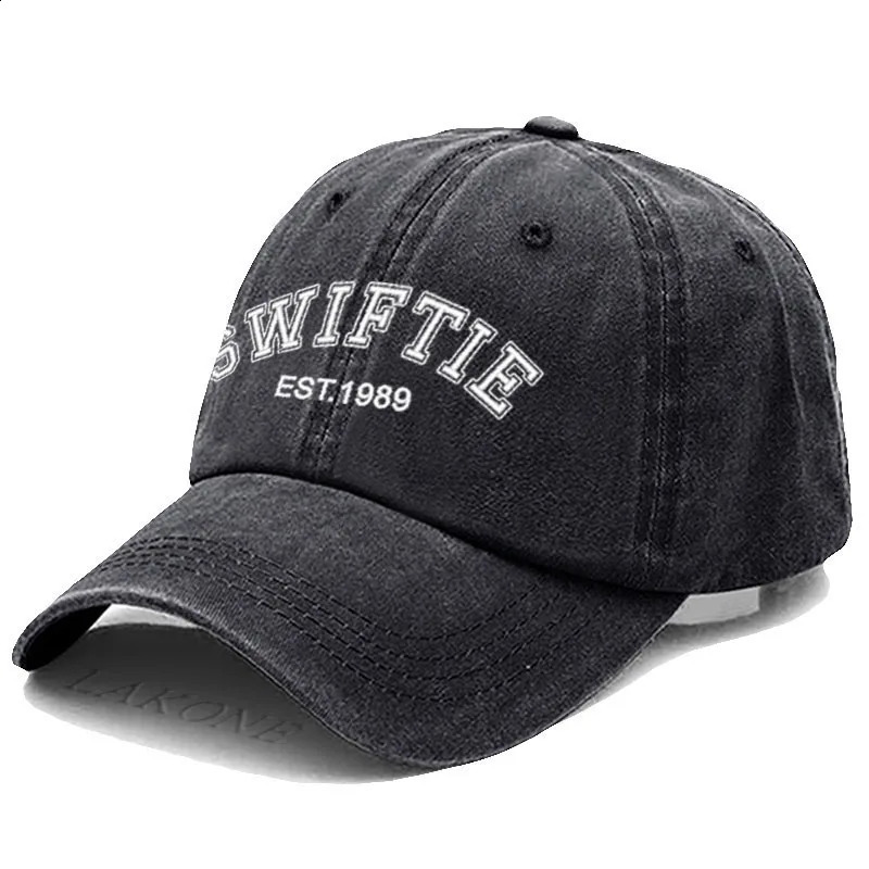 1989 Mens Baseball Hat Womens Fashion Letter Embroidery Retro Soft Cotton Dads Neutral Fan Gift 240812