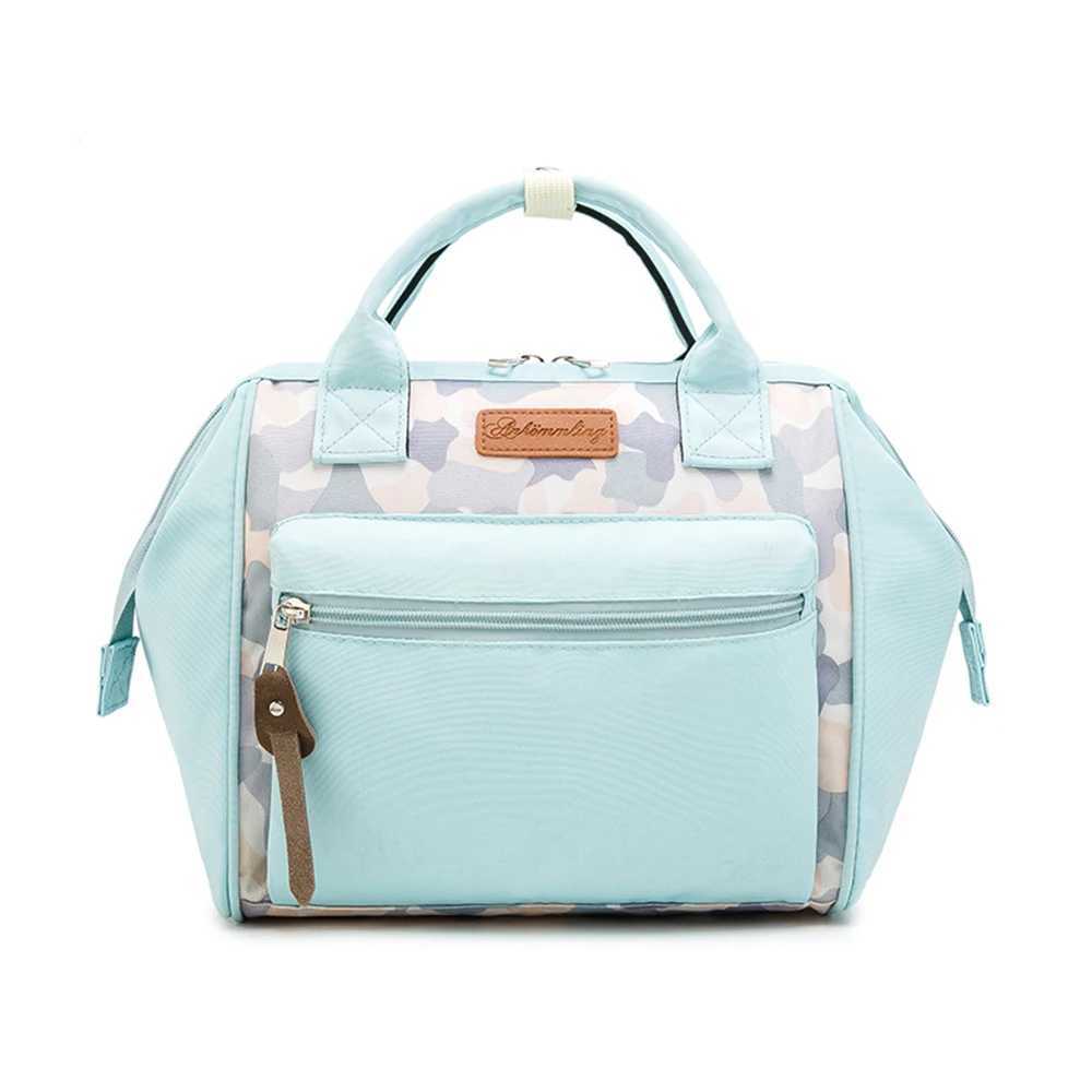 Multi functional dial bag outdoor travel handbag baby bag handbag suitable for mothers waterproof large capacity with handbag W240812