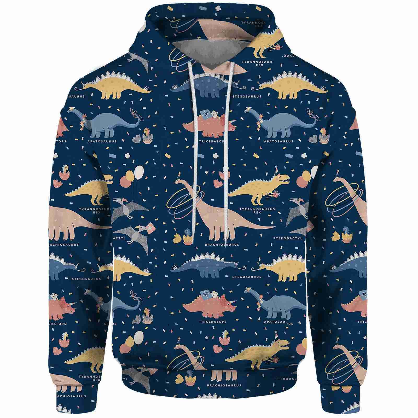 Dinosaur Sweatshirt Official Website Deer Hooded Sweatshirt Man Cartoon Hedgehog Mens Hoodies Y2k 3D Digital Printing Hoody NewXJ240812