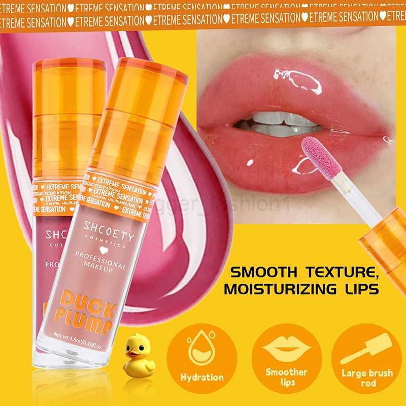 Duck Lip Plumping Oil Doodle Lip Gloss Liquid Lipstick Lip Protectant Oil Lip Nectar Mirror Lip Glaze Moisturizing ShineXJ240812