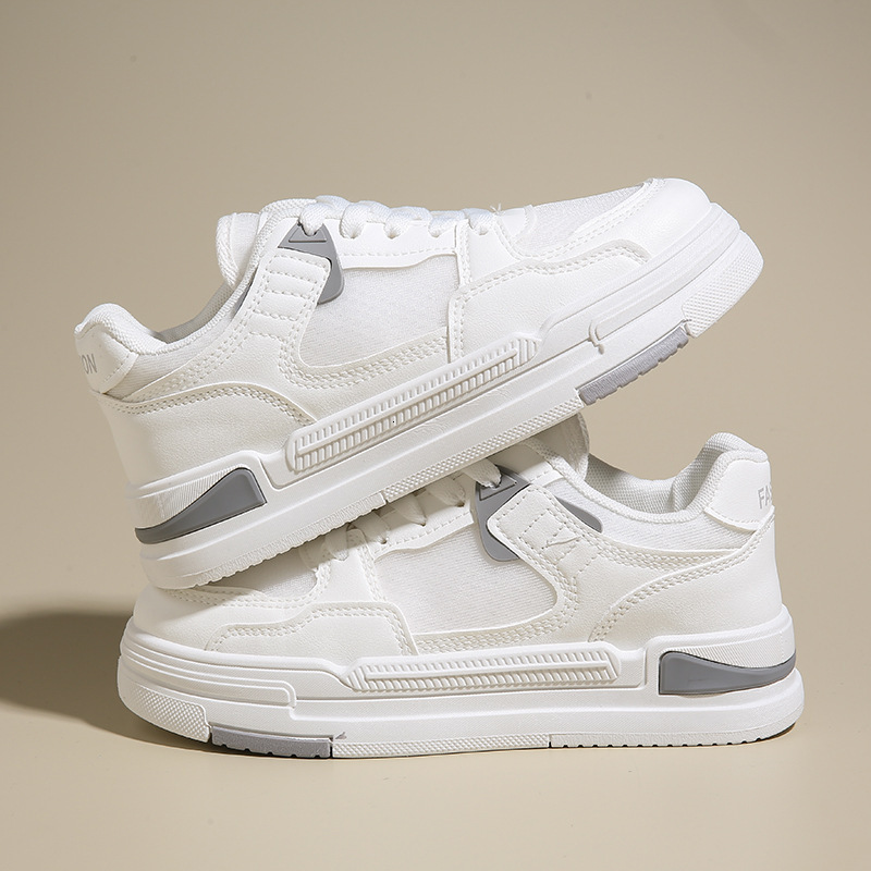 Ddmysports Spring New Instagram Korean Edition Little White Female Students Thick Sole Versatile Casual Sports Board Shoes Street Shoot B Outdoor
