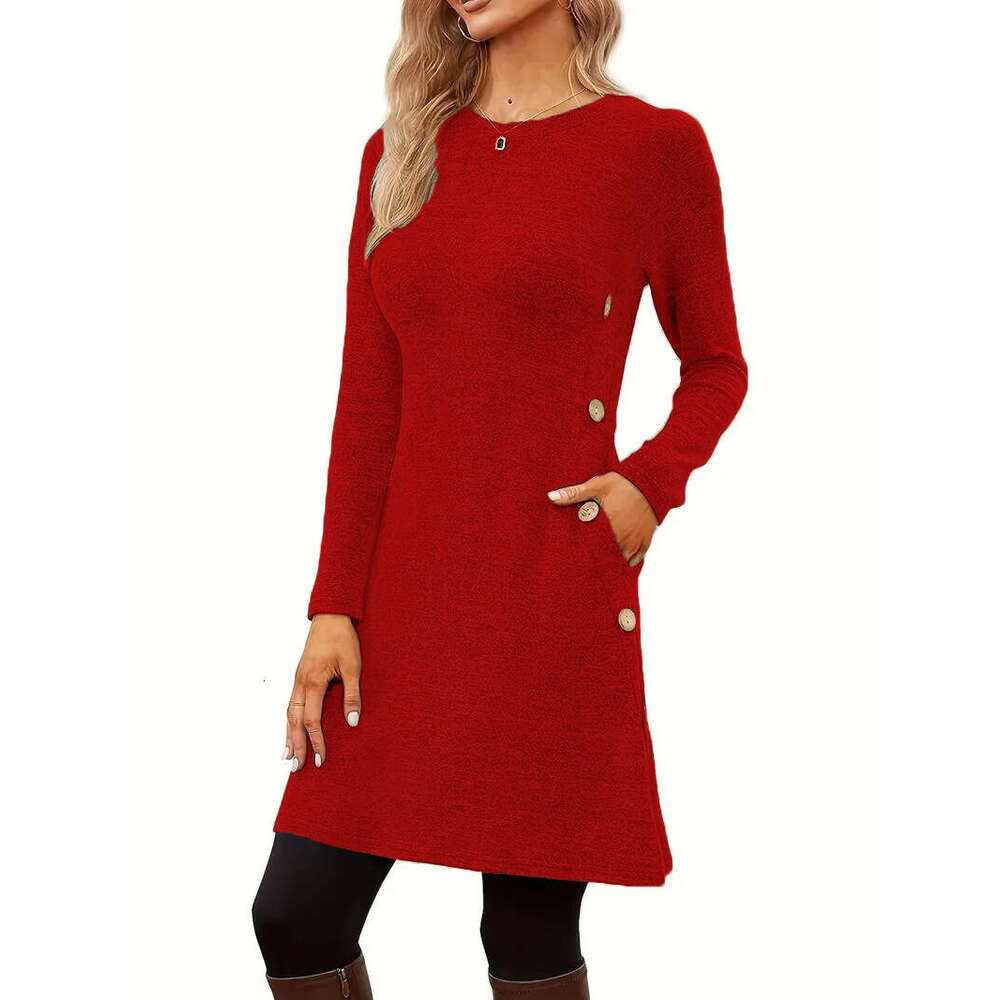 Womens Knitted Sleeve Tiktok Temu Solid Color Long Dress Chiffon Floral Dress Fishtail Dress Sexy Bifurcated Novelty Pregnant Womens Dress Silk Dress