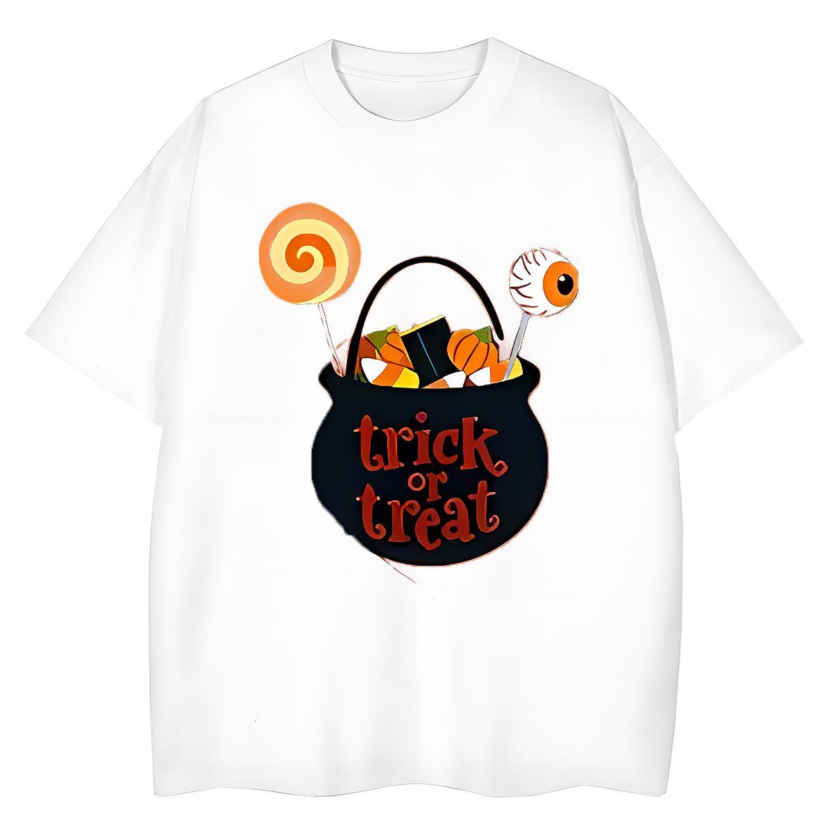 Classic Man T Shirts candies Pure Cotton High Street Hip Hop DIY Anime 230g 100% Cotton Men Tops Tees New Arrival Clothings
