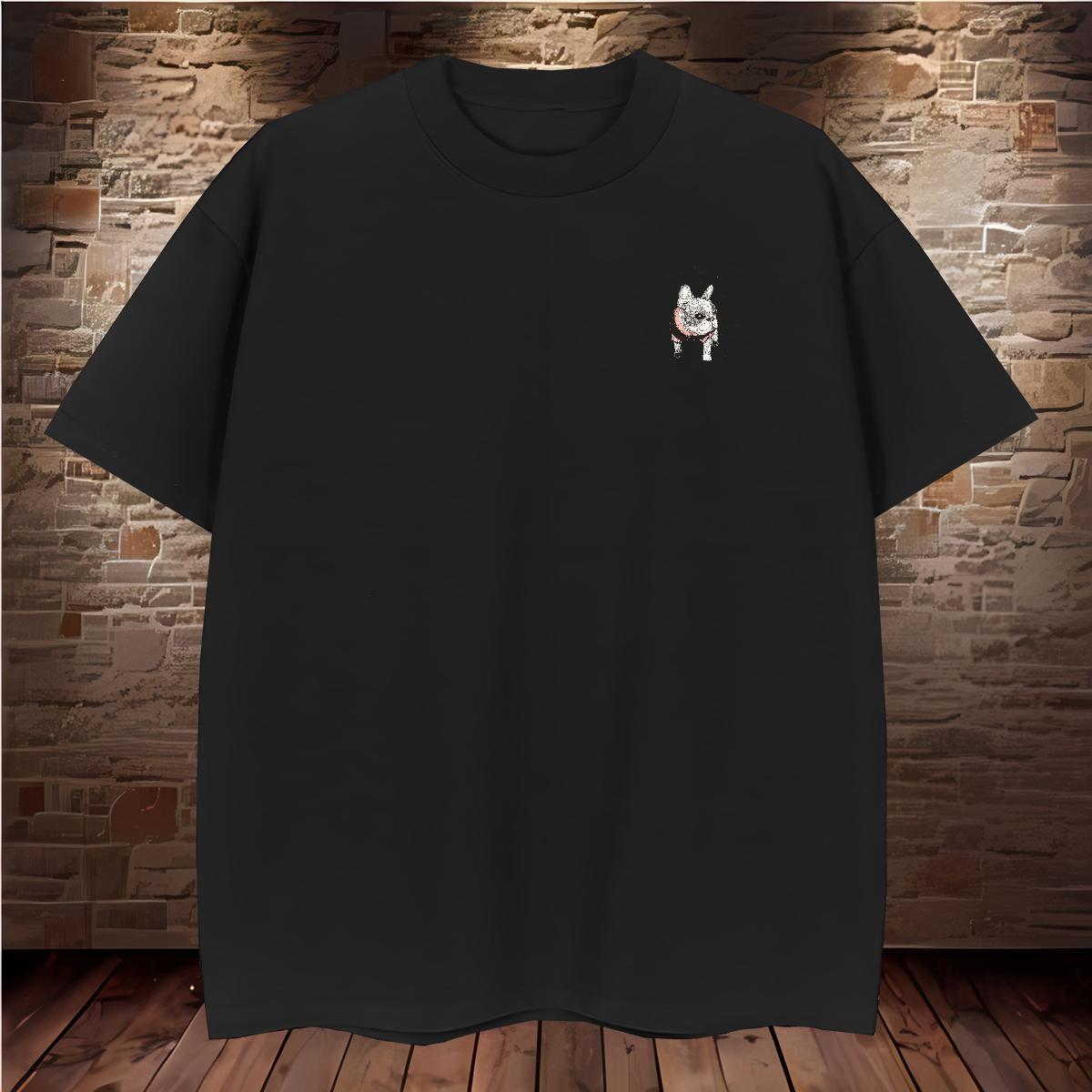 2024 230g Cotton Men T Shirts Dog Sport Men Clothes T-Shirt Tshirts Breathable Short Sleeve Cool Oversized 4XL