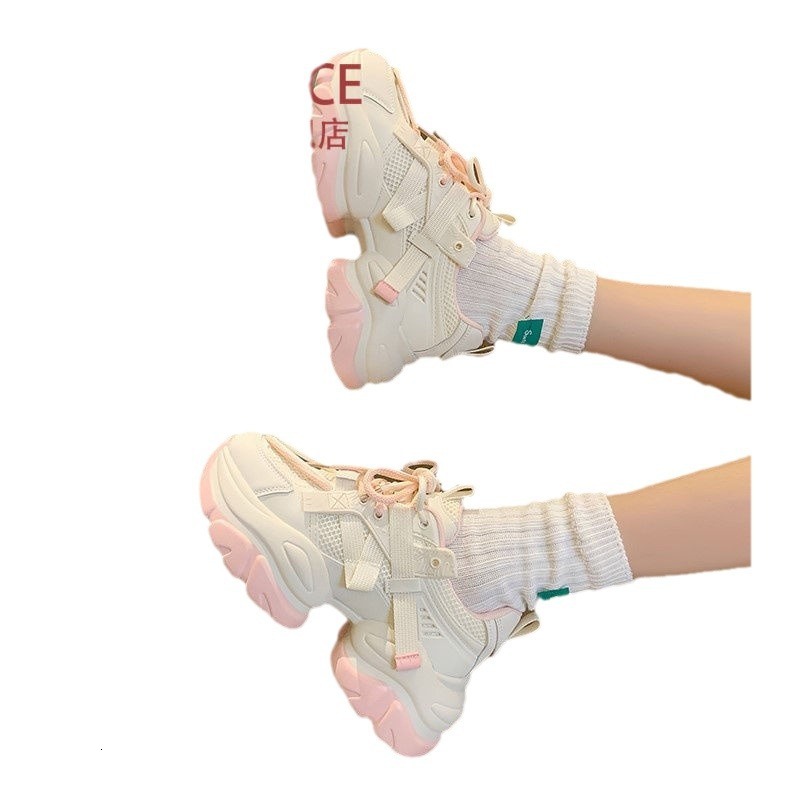 Ddmyoutdoor Leisure Sports For Women S Summer New Mesh Breathable Fashion Versatile Tall And Small Dad Outdoor Shoes