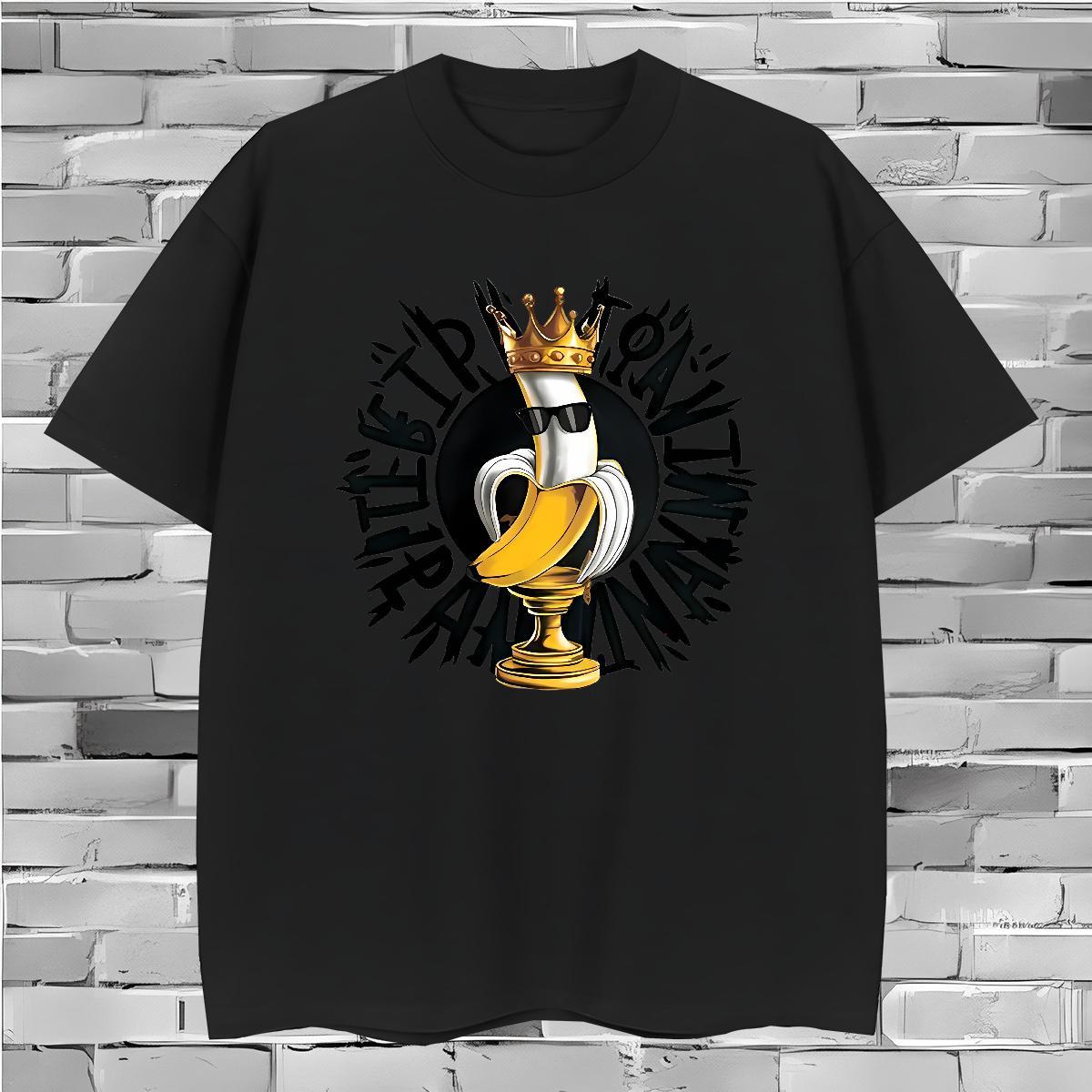 Brand Mens T Shirts banana Short Sleeve Soft Hip Hop White Plus Size 230g Cotton Men Tshirts Casual New Tees