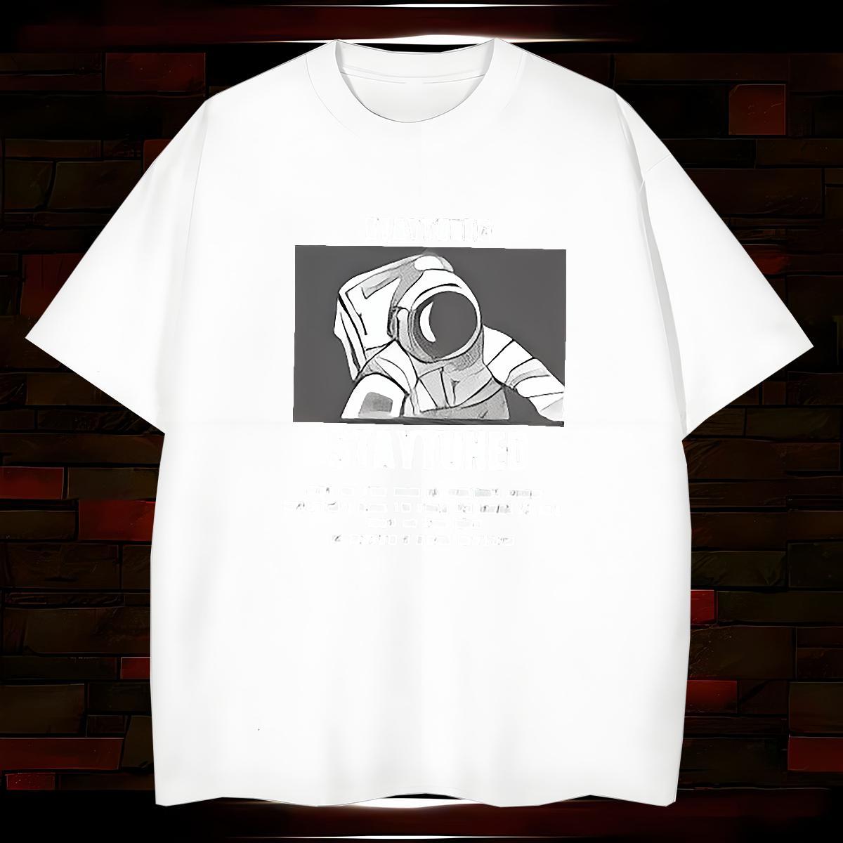 Classic Tshirt for Man Woman letter 100% Cotton 230g Hip Hop Street Breathable Crew Neck T shirt Custom Print Plus Size Fashion Design Tops