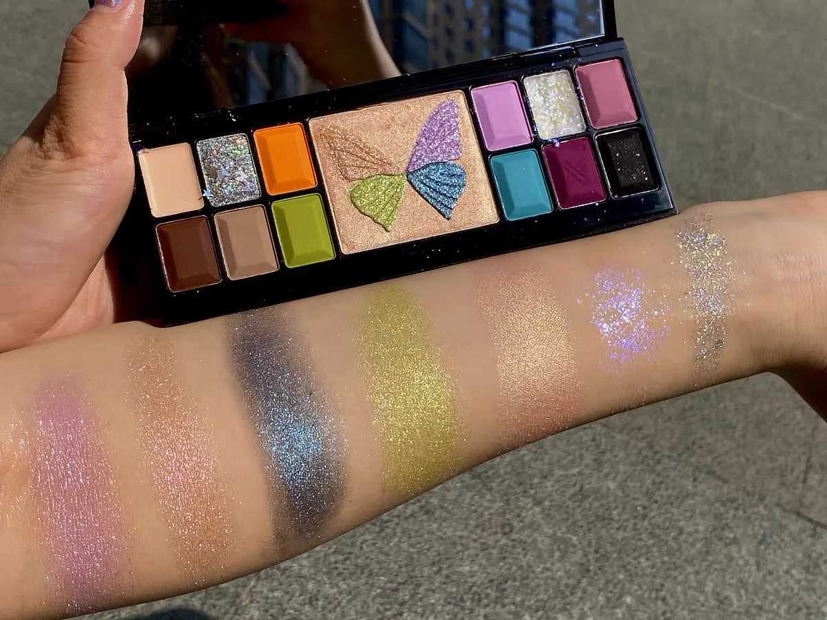 NEYTA BEAUTY Angel Wings 17 Color Eyeshadow Tray Pearl Matte Highlighter Eyeshadow Lasting MakeupCL240812