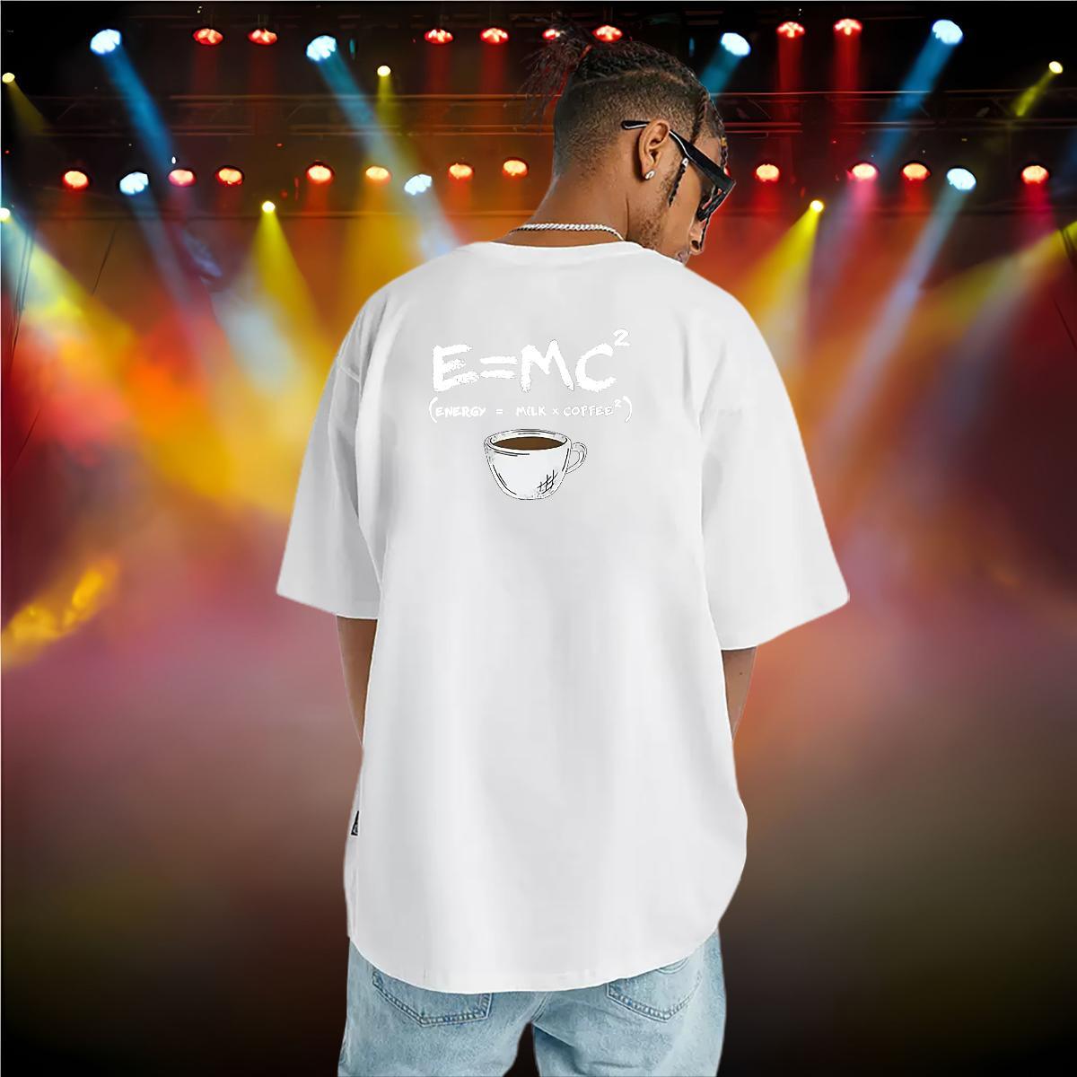 Fashion New T-Shirts letter Tops 100% Cotton 230g Anime Printing Street Wholesale Black White Round Neck Short Sleeve Tshirts