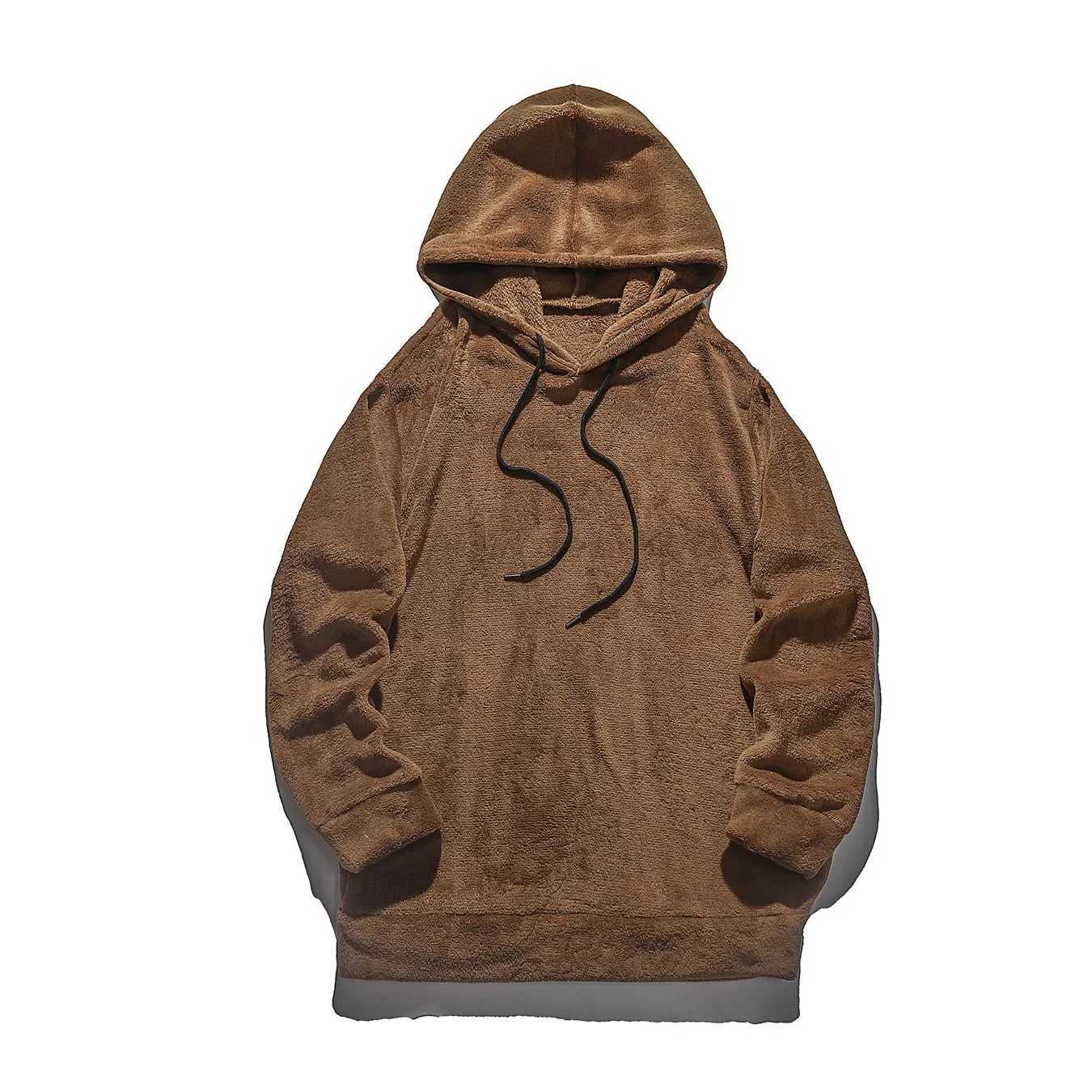 Mens plush hoodie mens breathable sweater plain sportswear for gym fitness running bodybuilding and training brand newXJ240812