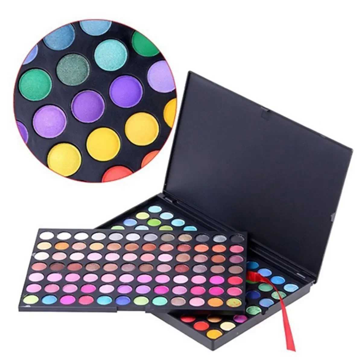 Makeup set 120 color eye makeup waterproof makeup nude eye shadow palette shiny matte pigment powder pressed eye shadowW241212