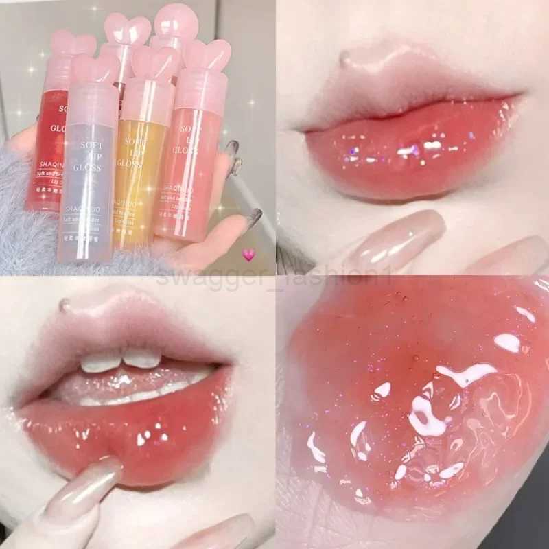 Light Rich Watery Lip Oil Glitter Clear Transparent Glossy Lipstick Moisturizing Nourishing Hydrating Lippie Supple Lip GlossXJ240812