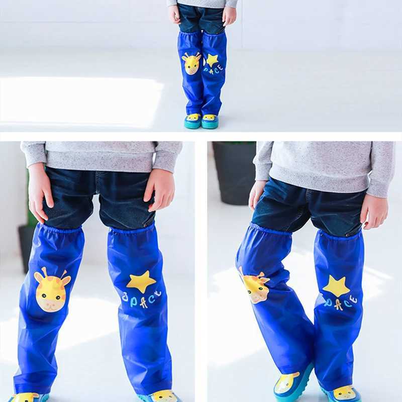 3-10 Years Children Calf Rain Pants Waterproof Hiking Leg Gaiters Outdoor WalkingClimbingBicyclingTrekking Gaiters Y240810