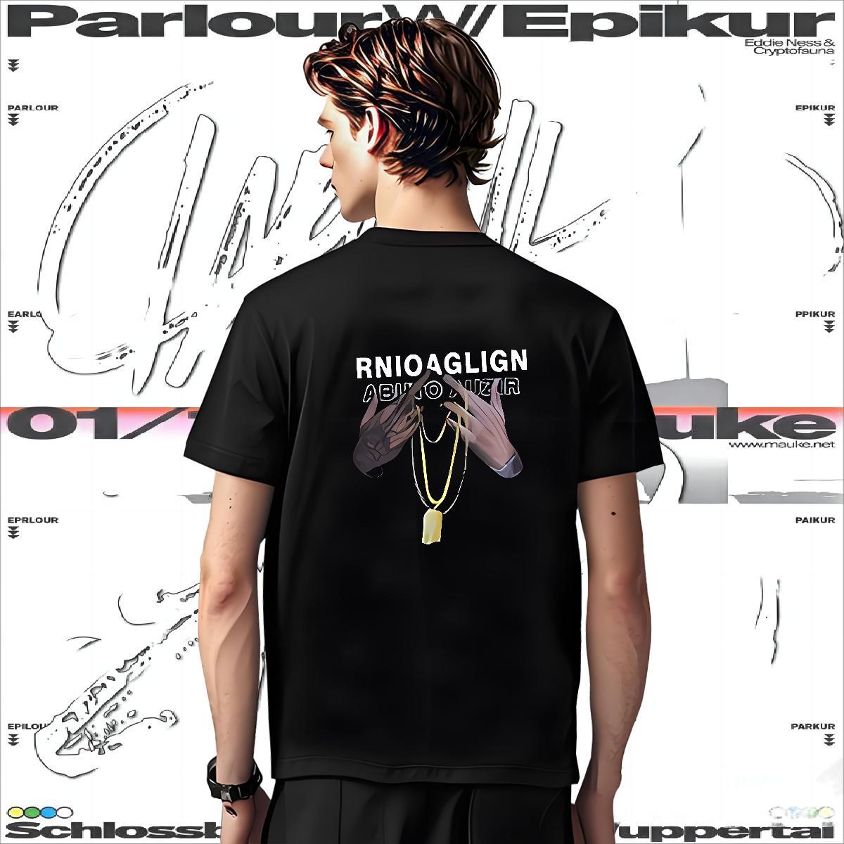 T Shirt For Man 100% Cotton 230g hands Street Breathable Crew Neck Custom Printing Men Clothes T-Shirt Stylist Comfortable Tops Shirt