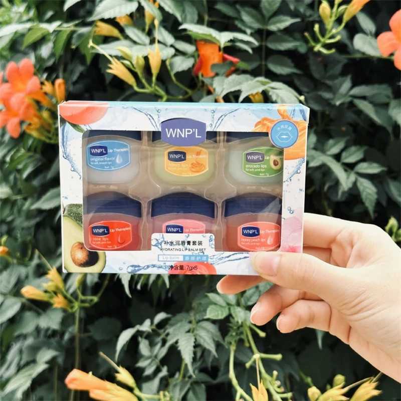 6PCS Lip Balm Healing Moisturizing All-natural Lip Mask For Dry Lips Lip Moisturizing Power Lip Care Nourishing RepairXJ240812