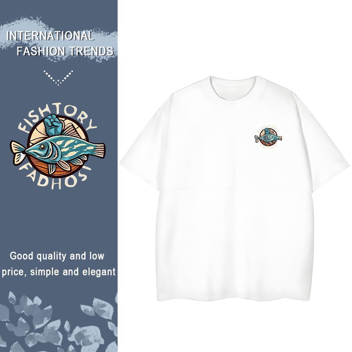 T shirt 230g Cotton Home Outdoor Pure Cotton Skull Men Tshirts DIY Customized Wholesale Clothings