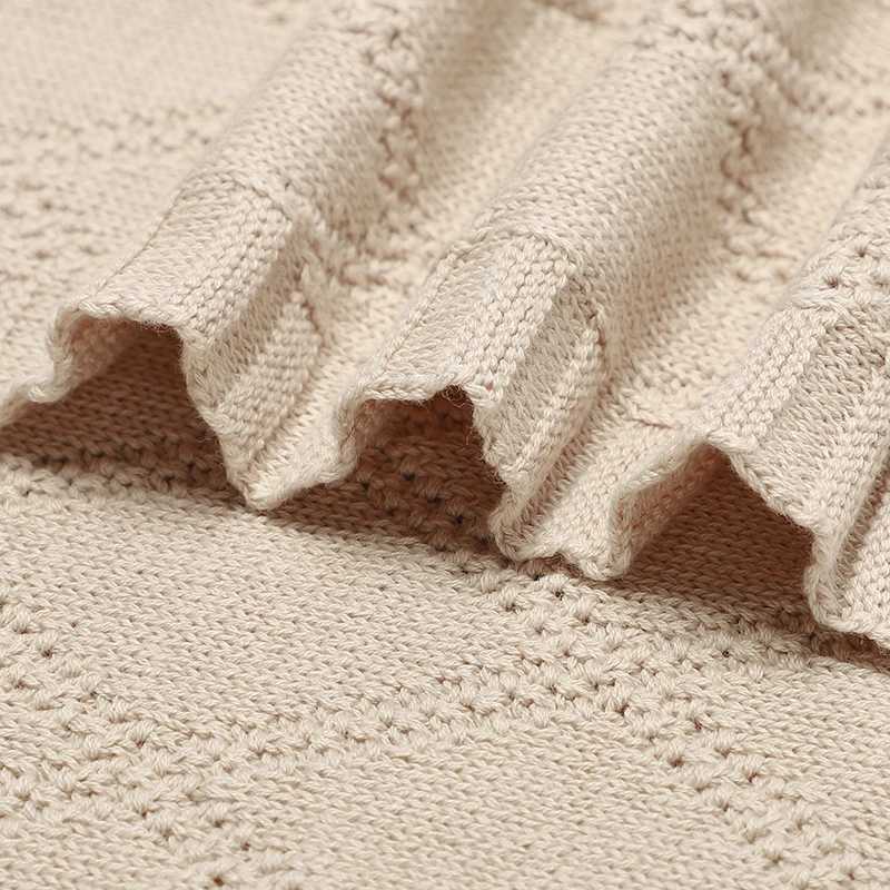 Baby blanket newborn boys and girls cotton stroller daycare center swaddle packaging blanket 90 * 70cm outdoor throwing game mat for young childrenW24