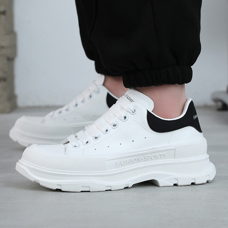 Ddmysports Little White Summer New Thick Soled Versatile Men S And Women Board Shoes Outdoor