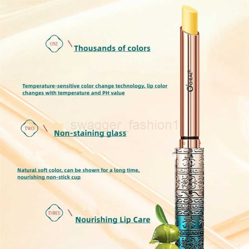 1PC Temperature Change Color Long Lasting Moisture Nutritious Lip Balm Anti Aging Repair Hydration Night Sleep Lipstick Lip CareXJ240812