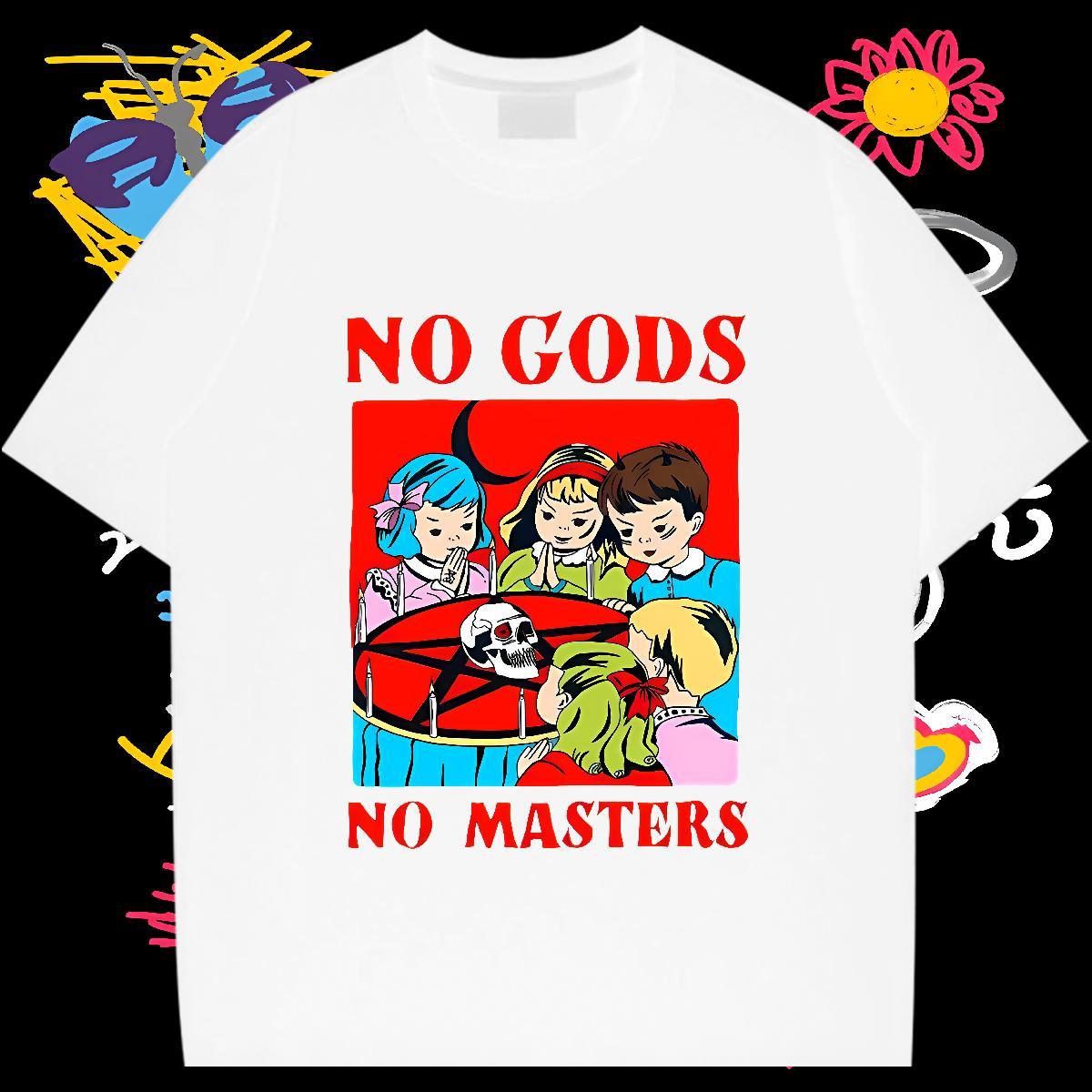 New Designer Men T Shirts skull Tops 230g 100% Cotton Hip Hop Loose Oversized Breathable Crew Neck Men Tops Tees