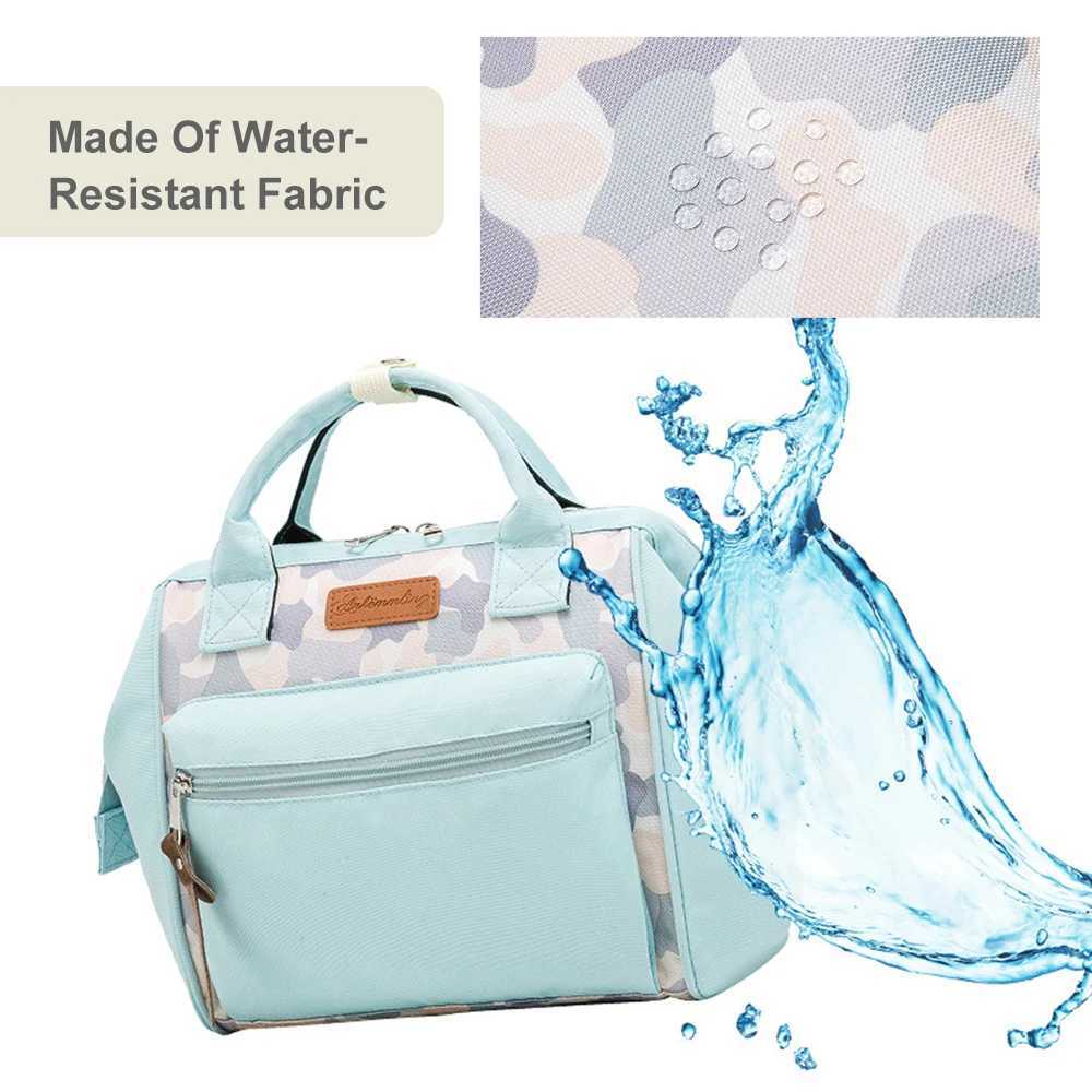 Multi functional dial bag outdoor travel handbag baby bag handbag suitable for mothers waterproof large capacity with handbag W240812