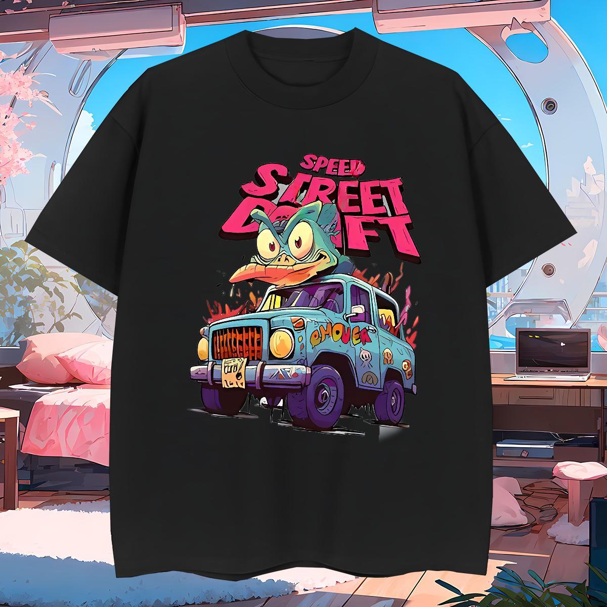 Designer Men Tees car 230g 100% Cotton Spring Summer O Neck Short Sleeves T shirt DIY Customized Clothes