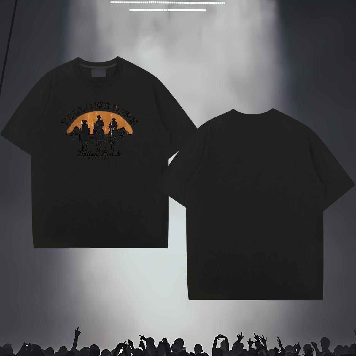 Free Shipping Men Tops Tees letter 230g Cotton Home Outdoor Breathable Soft Man T Shirts Custom Print Plus Size Customized Tops Shirt