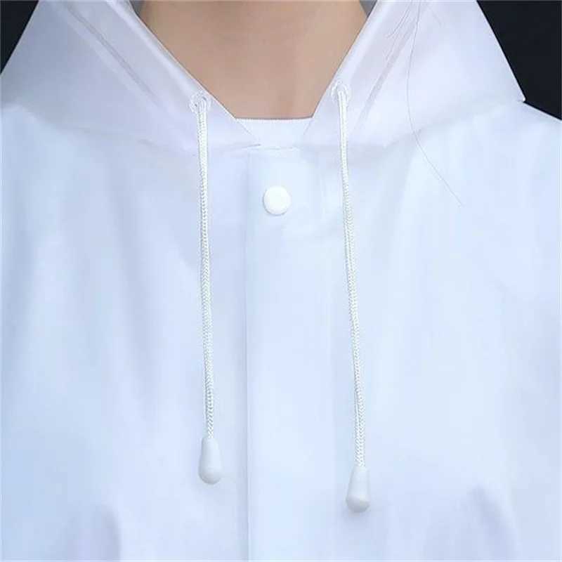 Fashion 1PC EVA Children Raincoat Thickened Waterproof Rain Coat Kids Clear Transparent Tour Waterproof Rainwear Suit Y240810