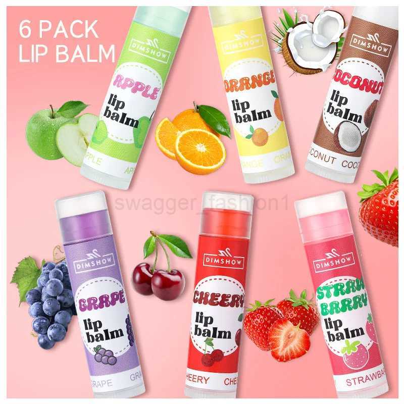 6 flavors of fruit moisturizing lipstick Moisturizing and moisturizing lip mask desalination lip mask lip balmXJ240812
