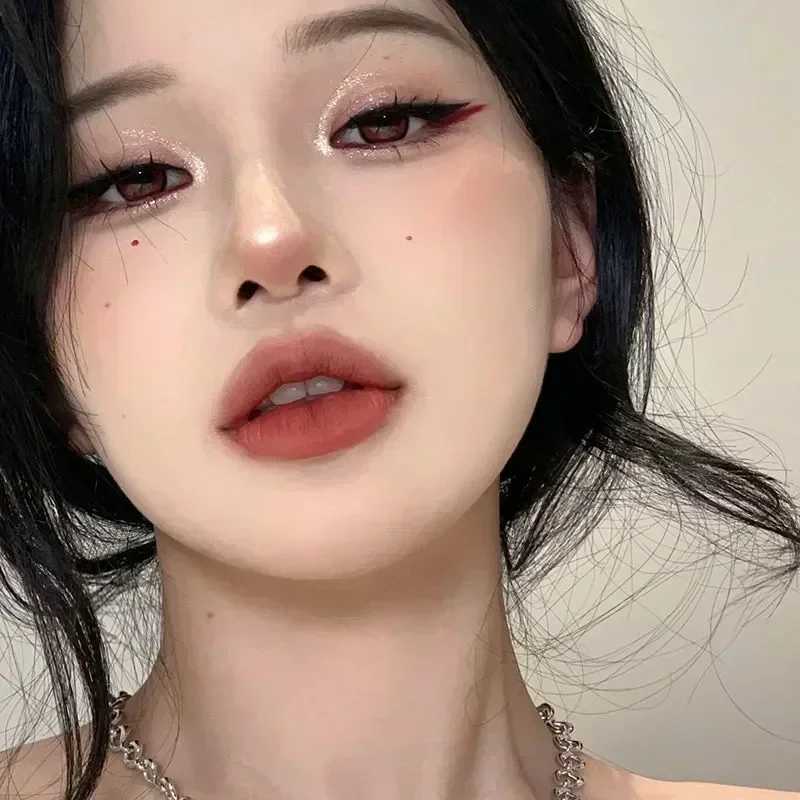 Cement Grey Black Eye Shadow Palette eye shadow Glitter Lasting eye shadow Earth Color Pigment Korean CosmeticsW241212