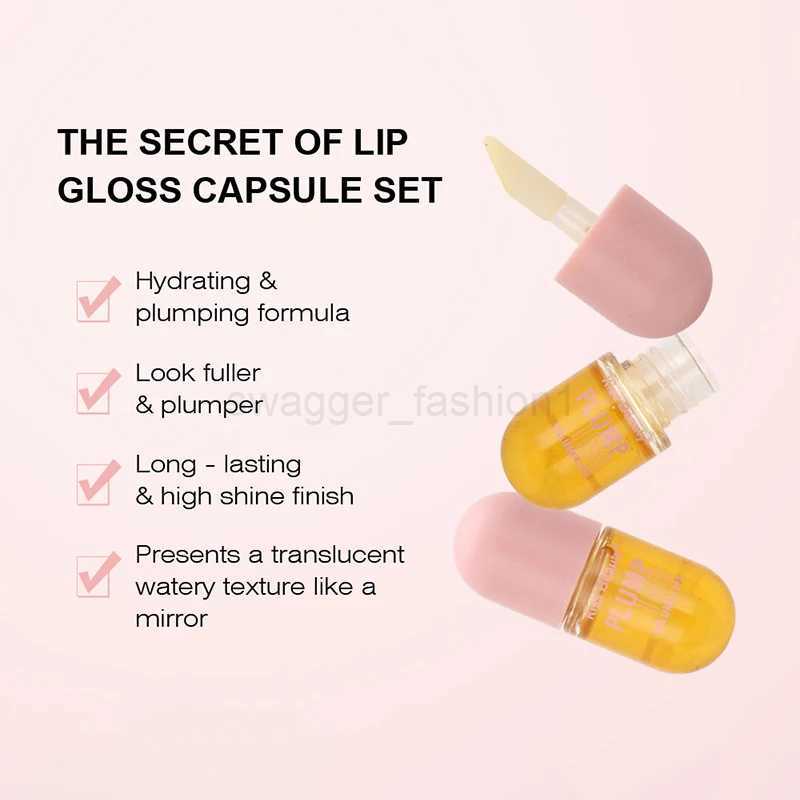Long Lasting Lip Plumper Oil Instant Lip Sleeping Mask Lip Serum Collagen Lips Volume Increases Lip Oil Gloss Sexy Cosmetic NewXJ240812