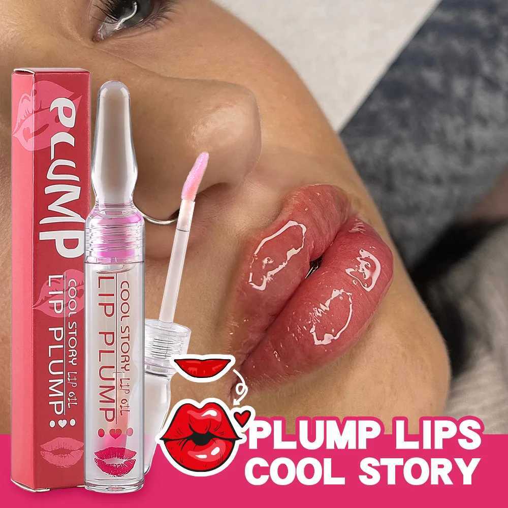 Instant lipstick Oil Volume Moisturizing Fade Lipline Wrinkle Gloss Increase Lip Elasticity Repair Sexy Beauty Lip Care W240810