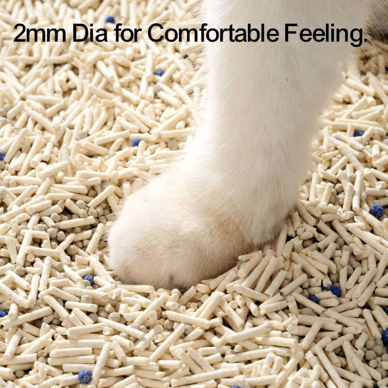 Wholesale Natural Eco-friendly High Quality Tofu Flushable Mixed Cat Litter