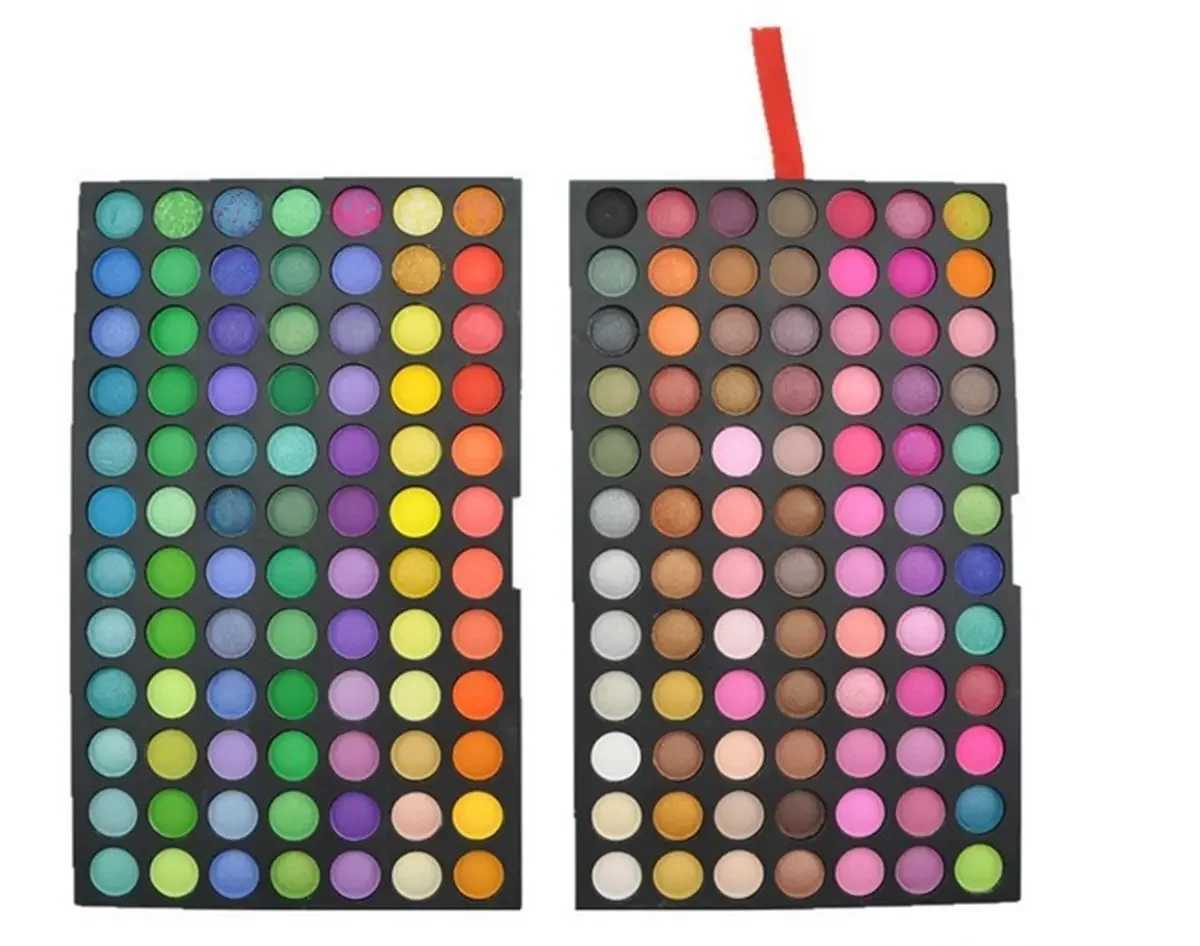 Makeup set 120 color eye makeup waterproof makeup nude eye shadow palette shiny matte pigment powder pressed eye shadowW241212
