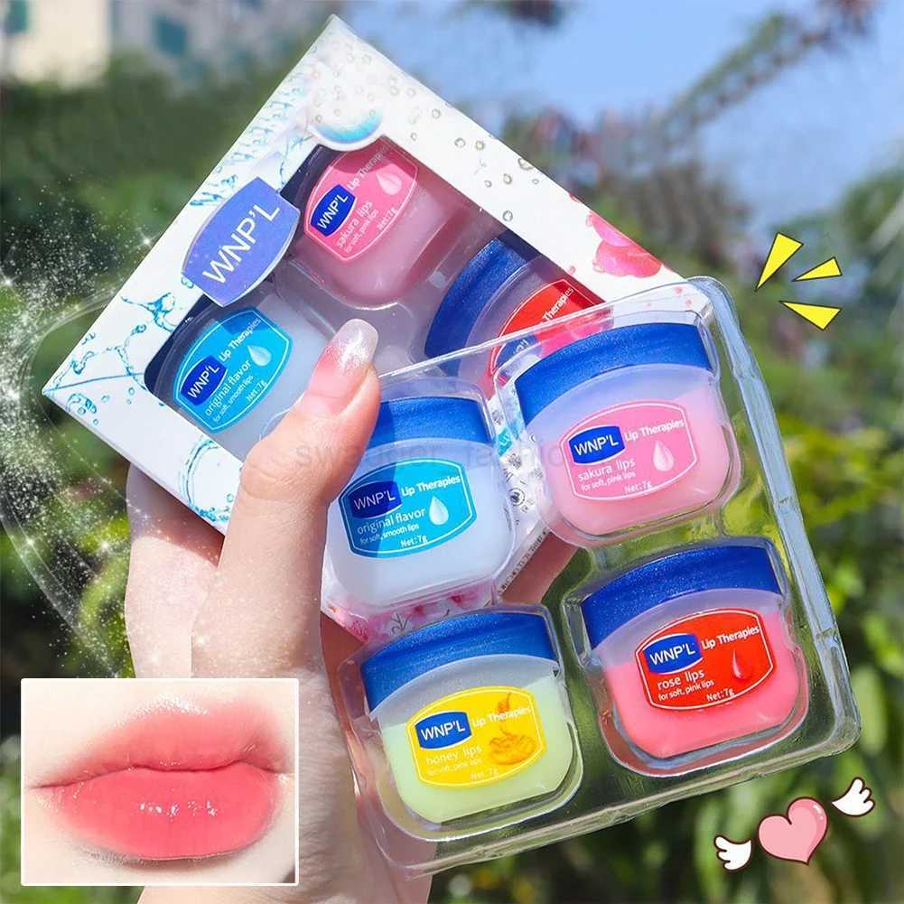 4/6/8pcs Moisturizing Lip Balm Sets Lipstick Makeup Natural Plant Base Moisturizer Lip Balm Anti-Cracking Lips Skin CareXJ240812