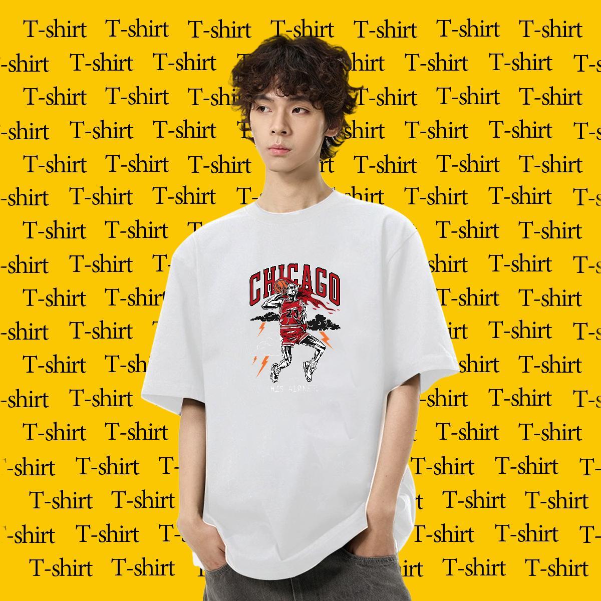 2024 Designer Mens T Shirts skull Tops 230g Cotton Hip Hop Street Loose Fit Oversized Short Sleeve Soft Men Tshirts