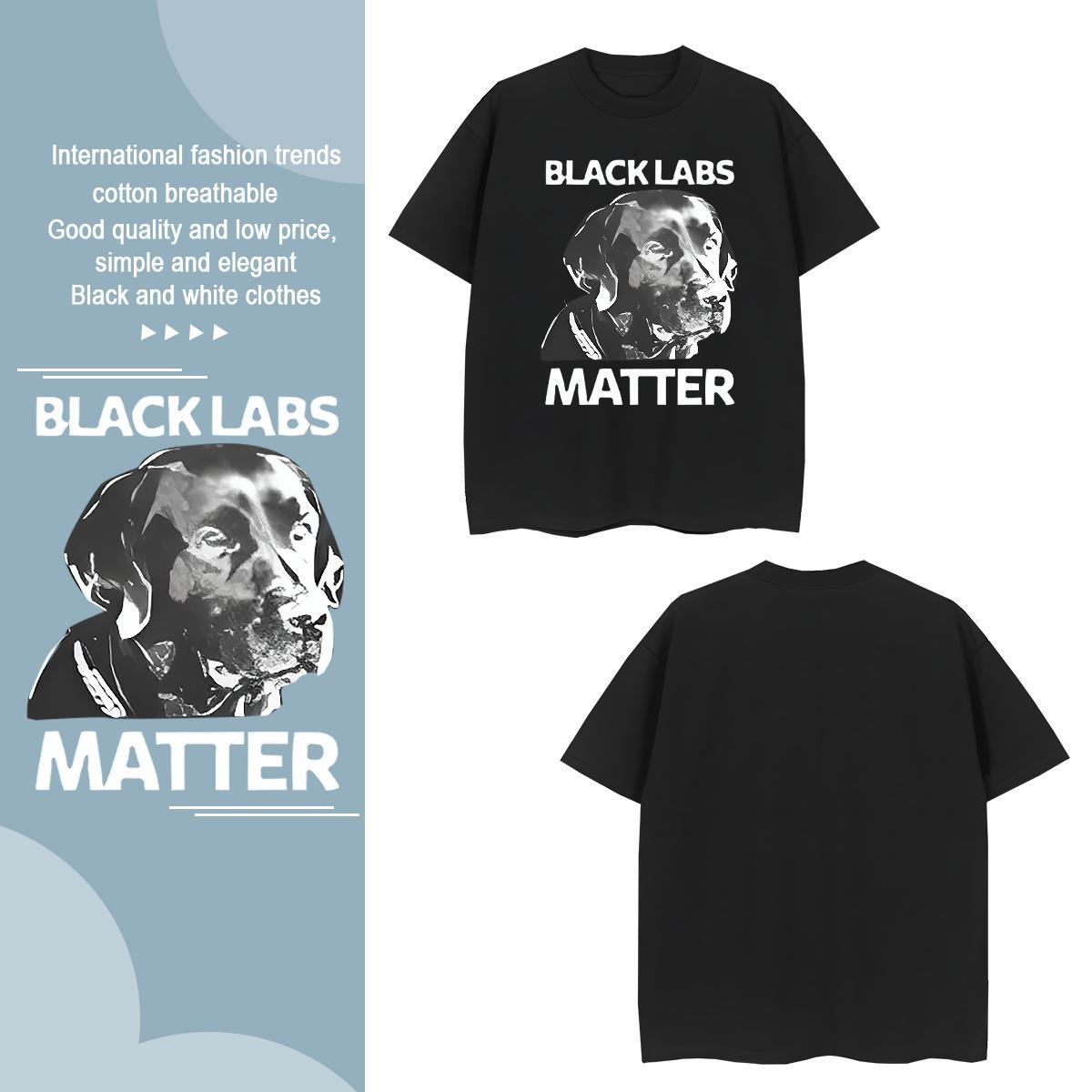 High Quality T Shirts Men dog Breathable Short Sleeve Daily Outfit DIY Printed 230g Cotton Tshirts New Arrival Polos