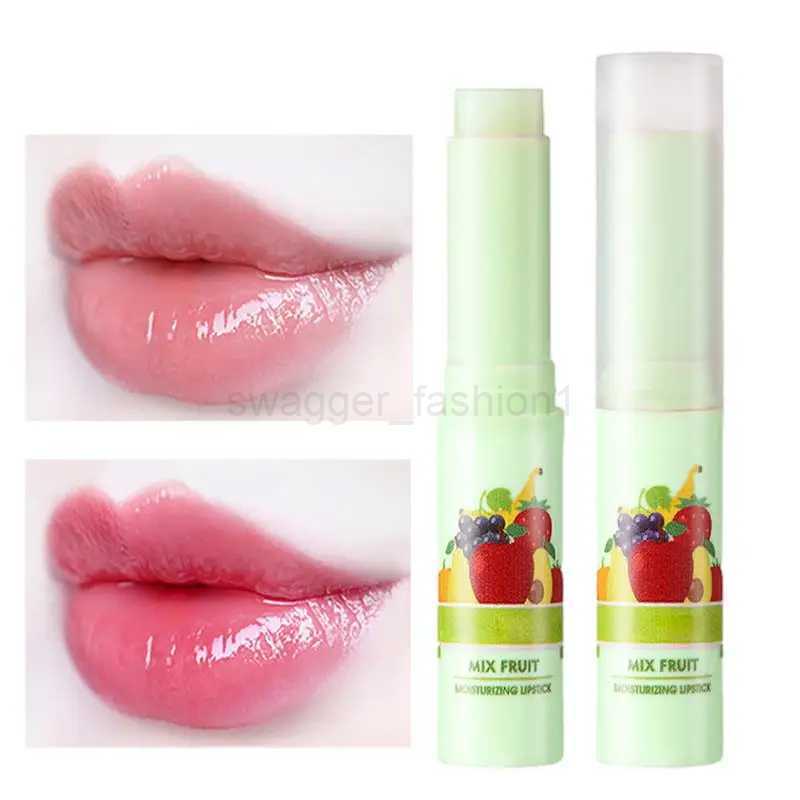 1PCS Moisturizing Fruit Lip Balm Long Lasting Nourishes Lips Reduce Lip Line Anti-drying Hydration Lipstick Lip CareXJ240812