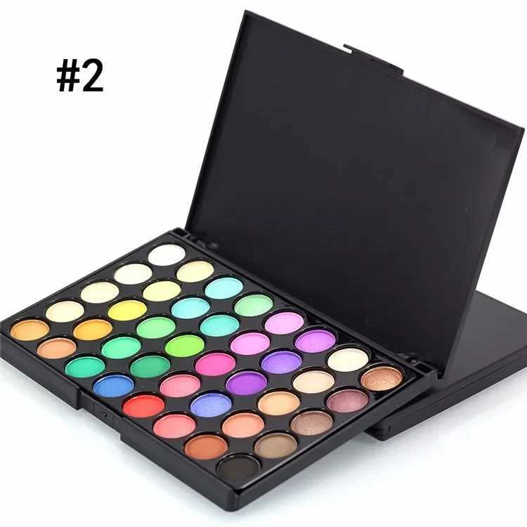 Pearlescent 15/40 Color Eyeshadow Palette High Saturation Eye Shadow Plastic This European American Hot Selling Spot Earth ColorCL240812